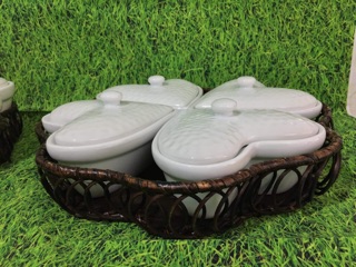 Khay mứt hình tim (size to, nhỏ)