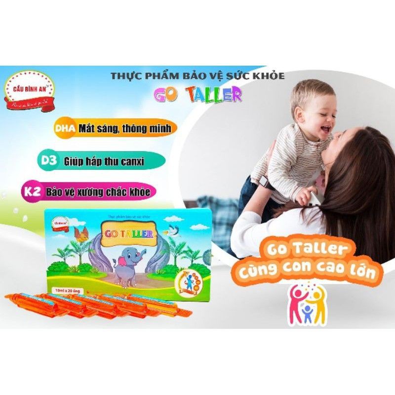 Go Taller Cầu Bình An cùng con cao lớn hộp 40 ống