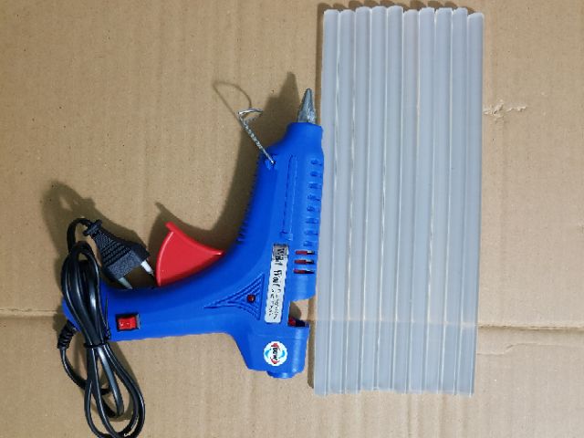 Súng bắn keo nến to + 20 cây keo nến chất lượng cao loại 1