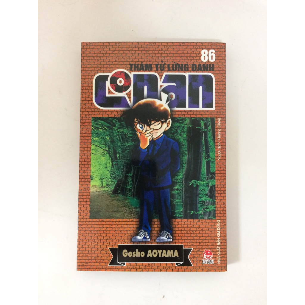 Sách - Thám tử lừng danh Conan - Tập 86
