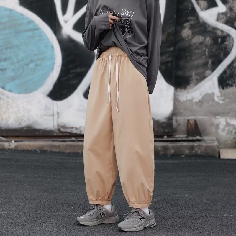 Quần Dài Lưng Thun Phối Túi Hộp Thời Trang Hàn Quốc Cho Nam Giới Có Size Lớn M-3XL