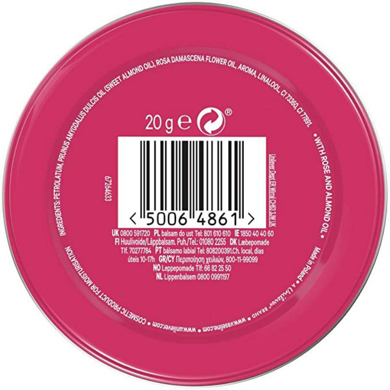 Hàng UK - Dưỡng môi vaseline 20g | BigBuy360 - bigbuy360.vn