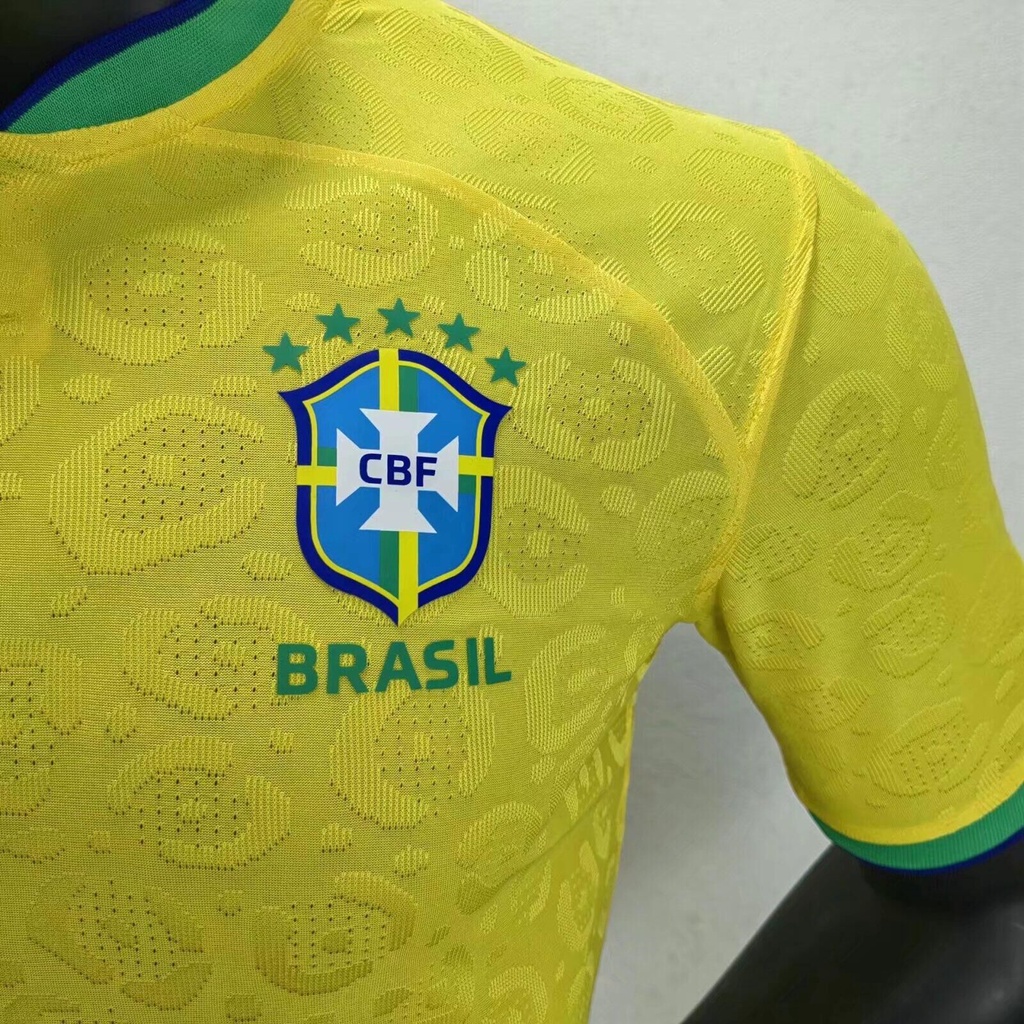 Bộ Đồ Thể Thao Sân Nhà Brazil 22-23 [Phiên Bản Bóng Đá * Hàng Có Sẵn * s-2xl