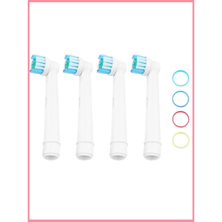 4 pcs Replacement Electric Toothbrush Heads SB-17A For Oral B Brau