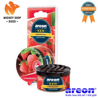 [Chính Hãng] Sáp thơm tinh dầu thiên nhiên hương Dâu Tây - Areon Ken Strawberry ( Ngọt Ngào )