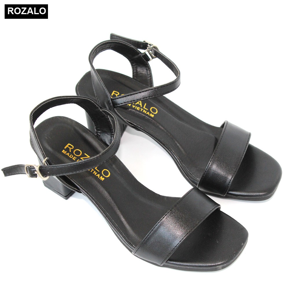 [Mã LTP50 giảm 50000 đơn 150000] Giày sandal nữ cao gót 5P Rozalo R6000