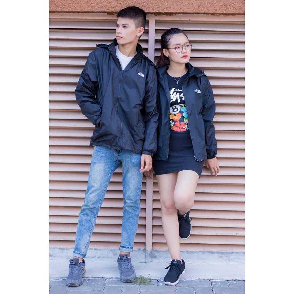 Áo Gió 1 Lớp Chống Nước Cao Cấp TNF, Thiết Kế Nhỏ Gọn, Có Bigsize - Bảo Hành 12 thángi ui