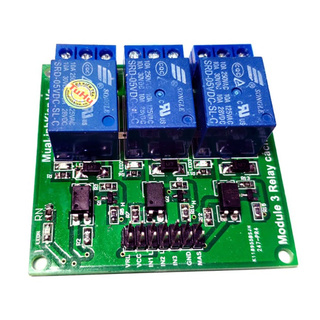 Module Relay 5V 3 Kênh 10A Cách Ly Quang - NTHN