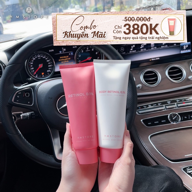 COMBO BODY RETINOL HM STORE ( HM STORE -  RETINOL BODY GREAM )