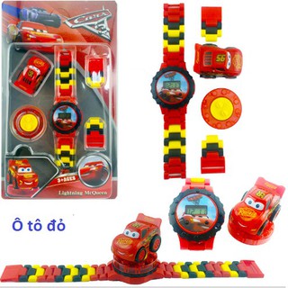 [XẢ SỐC] Đồng hồ đồ chơi lắp ráp Lego cho bé