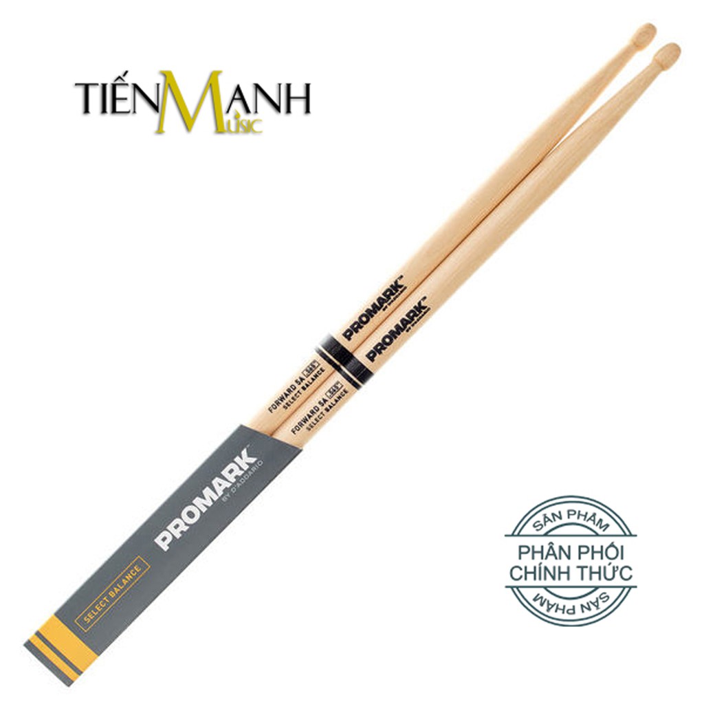 Dùi Trống D'Addario Promark Forward 5A - American Hickory Drumsticks (Cam kết 100% nhập khẩu bởi Tiến Mạnh Music)