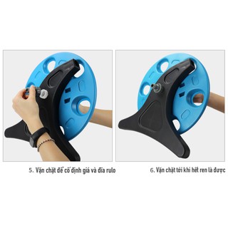 Trục Trắng Dẫn Nước Bộ Rulo WR200 - Dùng Để Dẫn Nước Từ Vòi Nước Vào Rulo Cuộn Ống