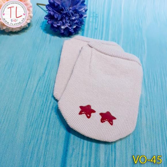 SET NÓN BAO TAY BAO CHÂN SƠ SINH - set 3 vớ xinh xắn cho bé - ĐỒ DÙNG SƠ SINH