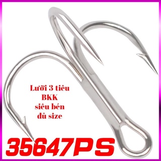 🐬 lưỡi bkk trắng 4-6-8-10 lưỡi câu cá ba tiêu 🐬