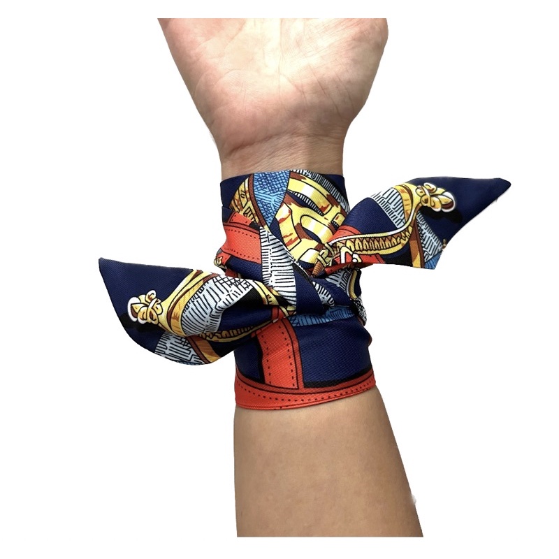 Khăn quấn túi xách - Khăn cột cổ tay đa năng