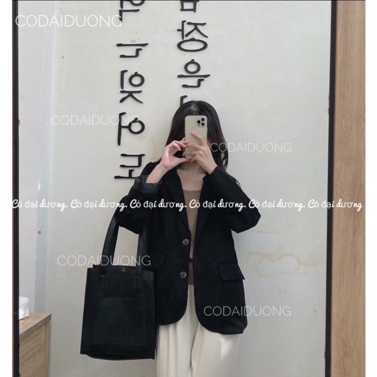 ÁO VEST/ BLAZER NỮ DÀI TAY 2 lớp Mao Mao Boutique | BigBuy360 - bigbuy360.vn