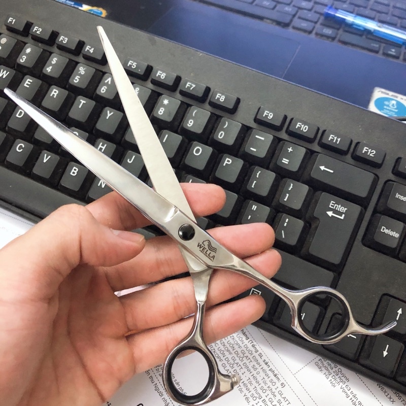 Kéo Cắt Tóc Size Lớn 7.0 inch, Kéo Cắt Tóc Wella Hair Scissors