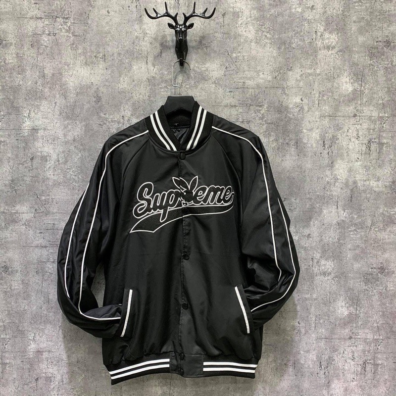 Áo khoác bomber dù SUPREME ( Ảnh thật 100%)