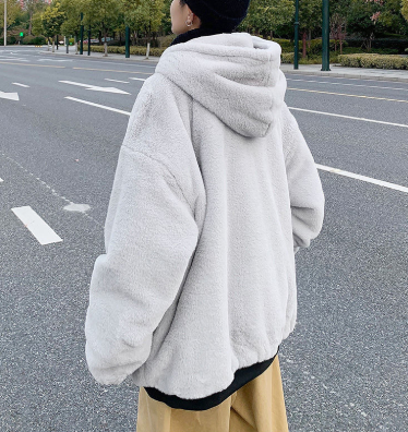 Áo hoodie dáng rộng thời trang phong cách mùa đông cho nam X-4XL
