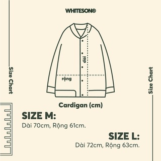 WHITE SON BASEBALL SWEATER VANI