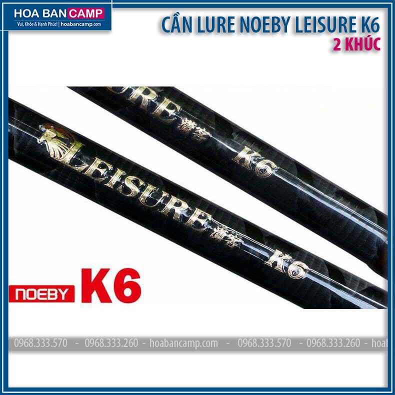 Cần Lure NOEBY Leisure K6 | 2 Khúc