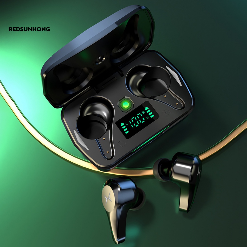 [RSH.z] Tai Nghe Bluetooth Thông Dụng Điều Khiển Cảm Ứng Thời Gian Chờ Lâu Dùng Khi Chạy Bộ