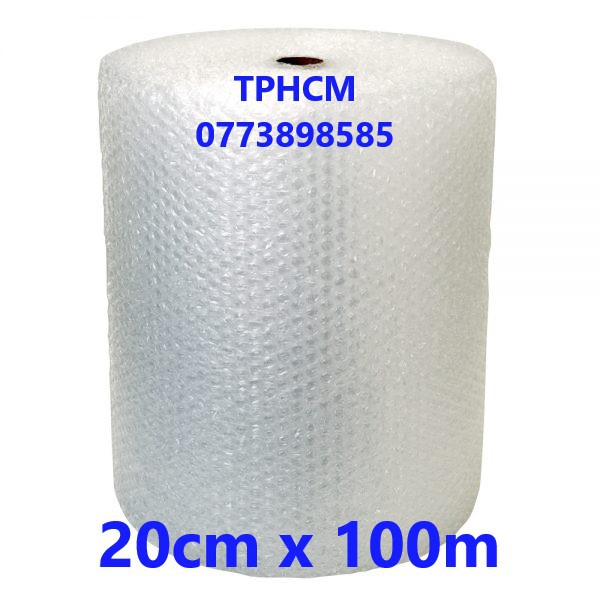 100m x 20cm Màng xốp hơi ,bong bóng khí gói hàng