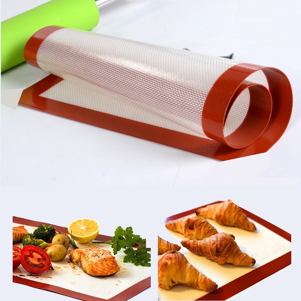 Pastry Sheet Heat Resistant Cake Tray Silicone Rolling Pad