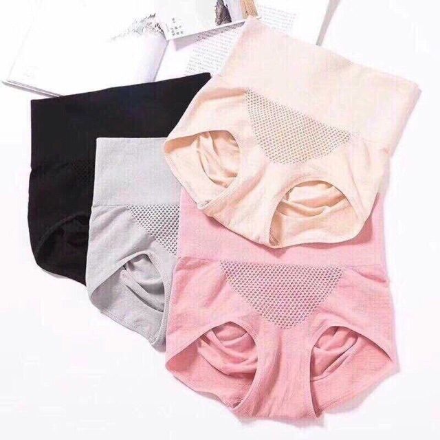 Set 4 Quần Cạp Cao Gen Bụng Nâng Mông Kháng Khuẩn