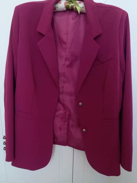 Áo blazer hồng kiểu dáng trẻ trung - Áo vest nữ blazer hàng đẹp | BigBuy360 - bigbuy360.vn