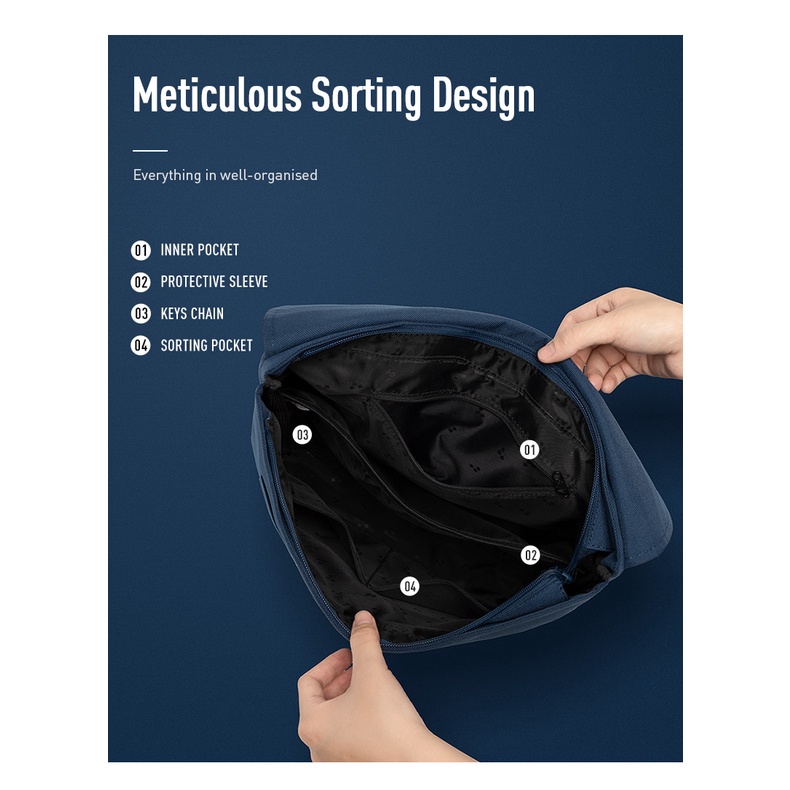 MAH OLI Ba lô máy tính xách tay chống nước bằng da Cambridge