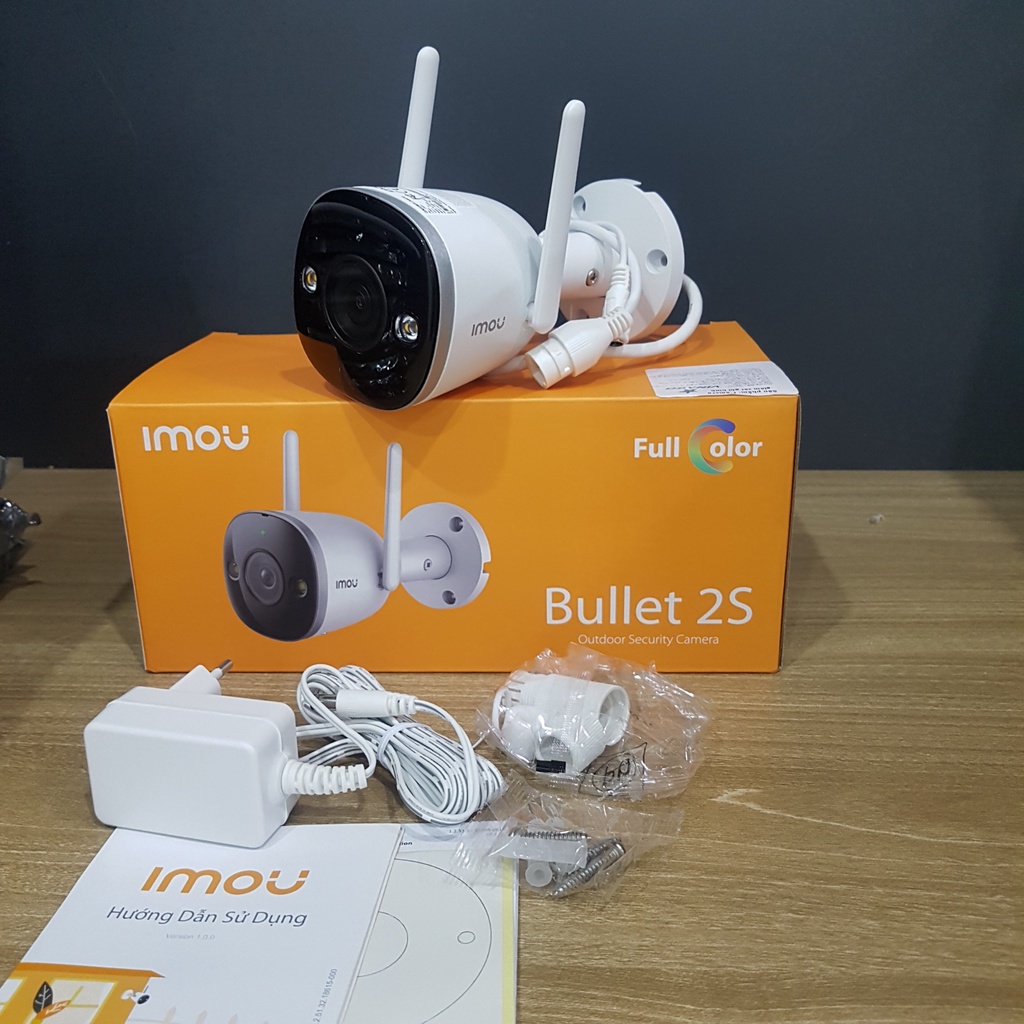 Camera IP Wifi IMOU IPC-F26FP Bullet 2S 2.0 Megapixel - Hàng chính hãng