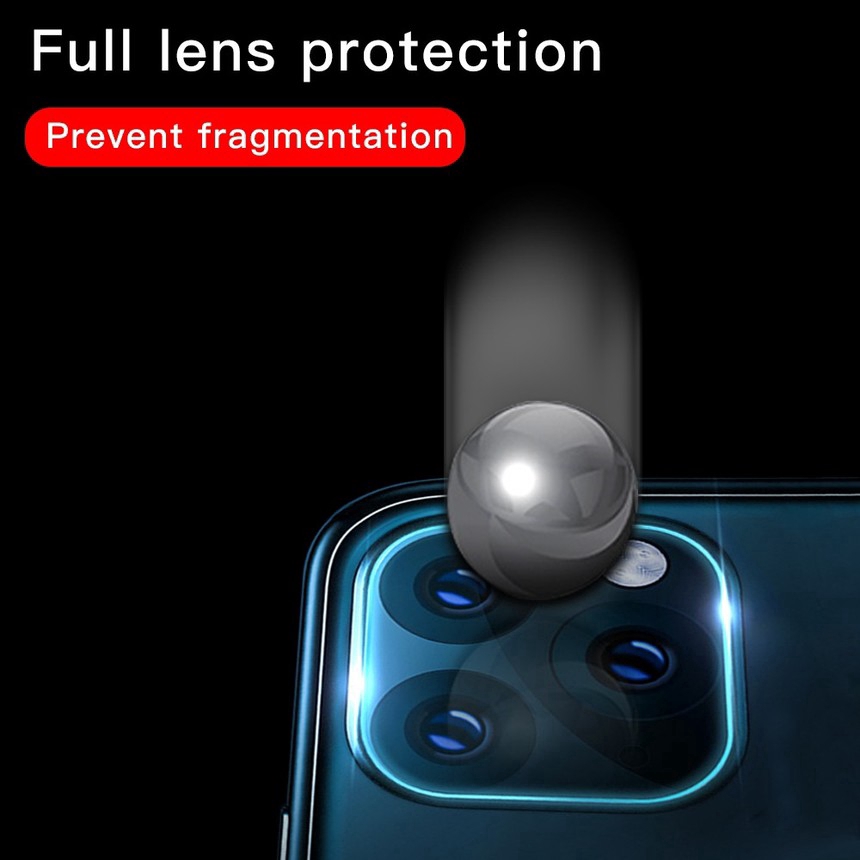 Phim cường lực bảo vệ ống kính camera thích hợp cho iPhone 12 Pro Max 12 Mini SE 2020 Xs Max 11 Pro Max XR X Xs 6 7 8 6s