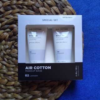 Kem lót trang điểm The Face Shop Cotton SPF30 PA++35g - 02 Lavender