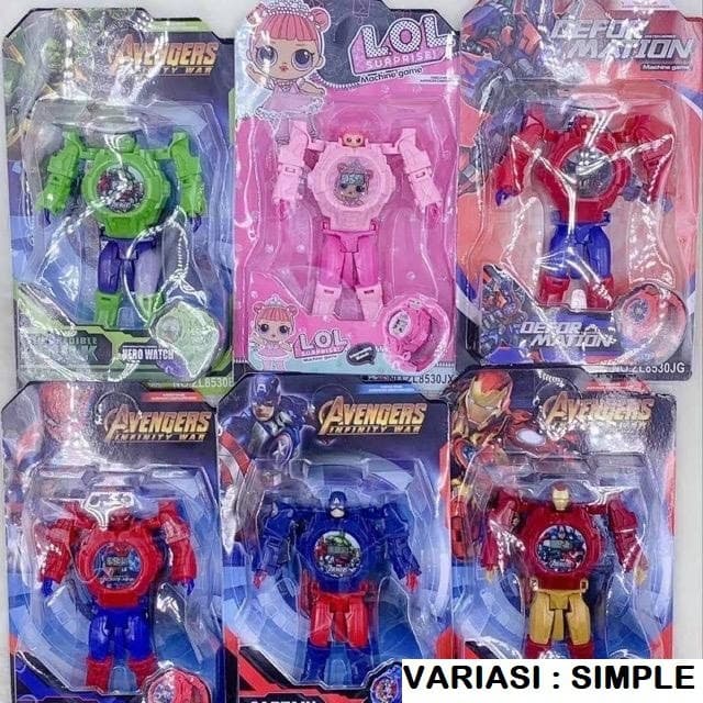 Đồ Chơi Robot Biến Hình Siêu Anh Hùng Độc Đáo Cho Bé | BigBuy360 - bigbuy360.vn