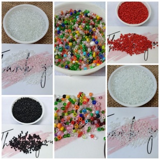 10g hạt cườm 2mm trang trí sâu vòng tay