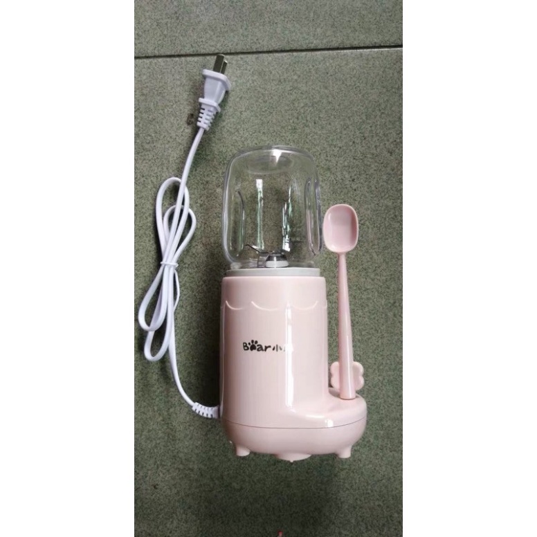 Máy xay đa năng Bear 3 cối thuỷ tinh cho bé ăn dặm GR-B03V1 LLJ-C04J1