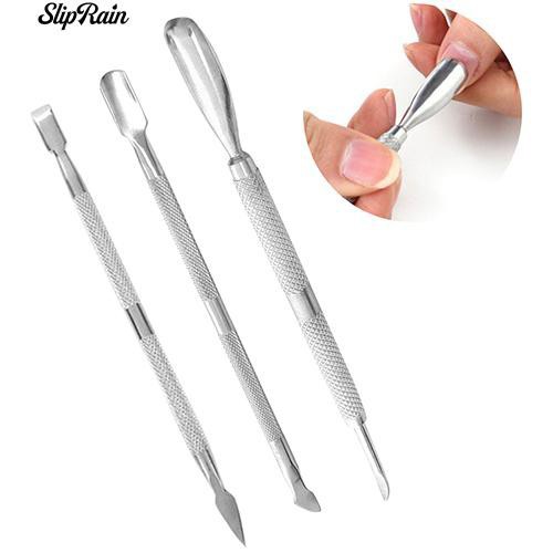 Set 3 Dụng Cụ Làm Móng Bằng Thép Không Gỉ