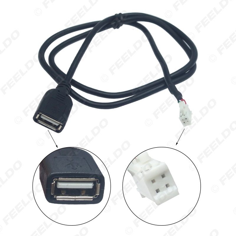 Dây Cáp Âm Thanh RCA USB Cho Xe Hơi XY AUTO Android
