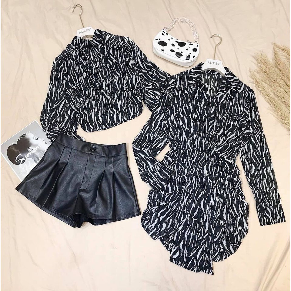 VÁY SƠ MI DÁNG DÀI CHÉO TÀ CÓ NƠ DÀI CHIẾT EO KHOE DÁNG | BigBuy360 - bigbuy360.vn