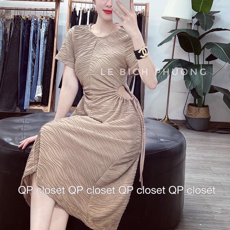 ĐẦM NHĂN RÚT EO HÔNG 3M