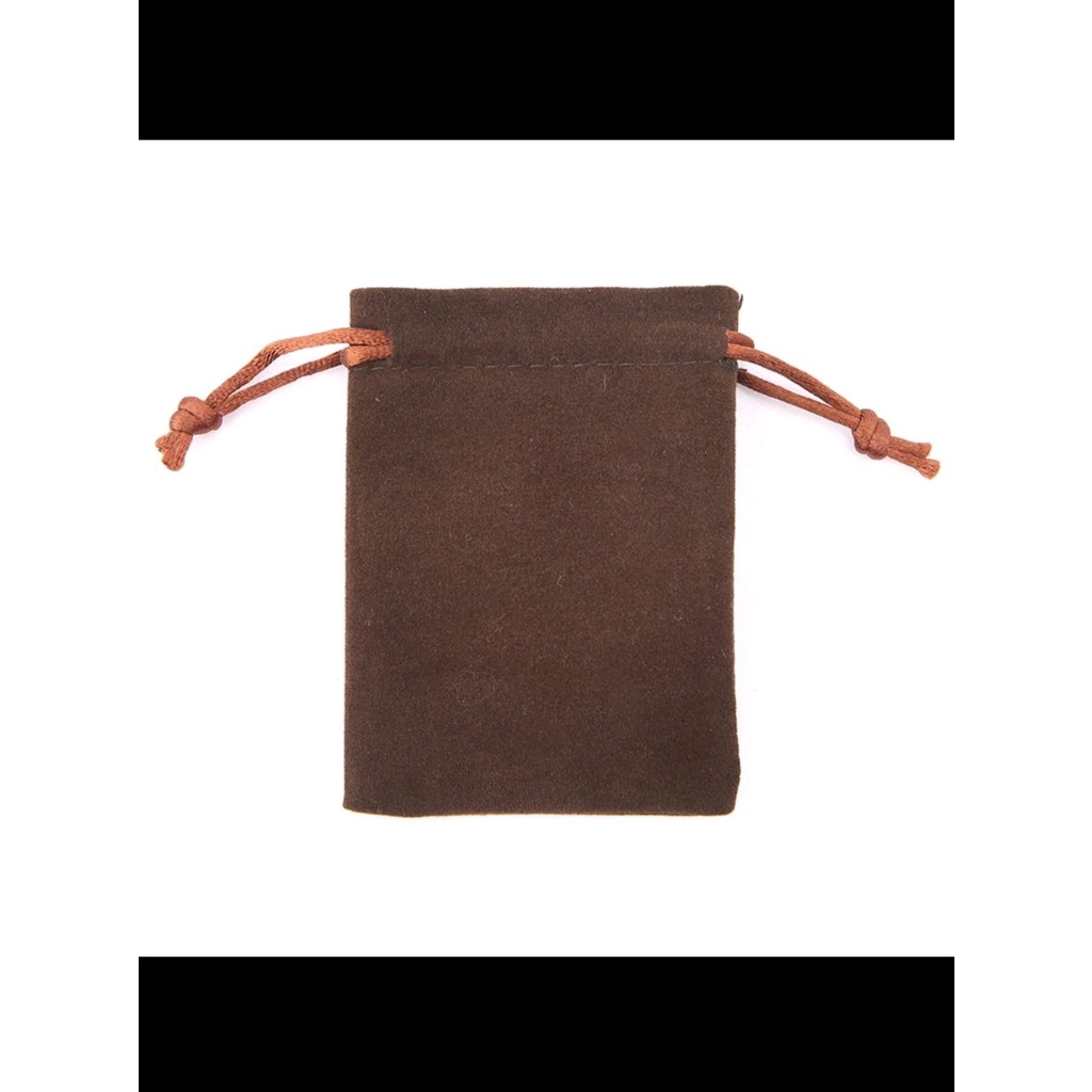 Túi nhung dây rút màu ngẫu nhiên 7x9cm, đựng tai nghe, phụ kiện, trang sức