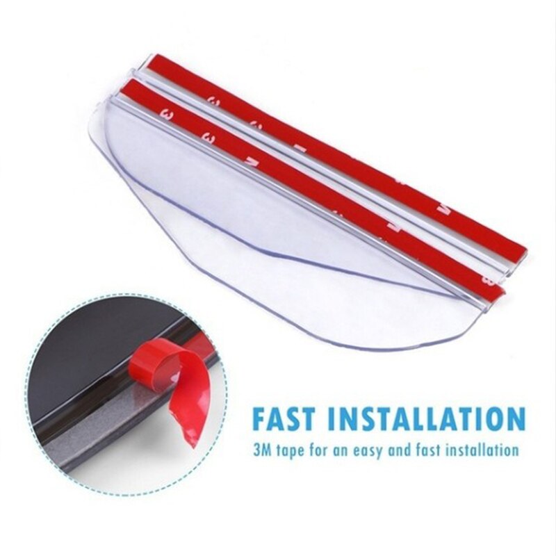 Vỏ Bọc Gương Chiếu Hậu Xe Hơi Kết Cấu Sợi Carbon Che Mưa/Nắng/Nắng