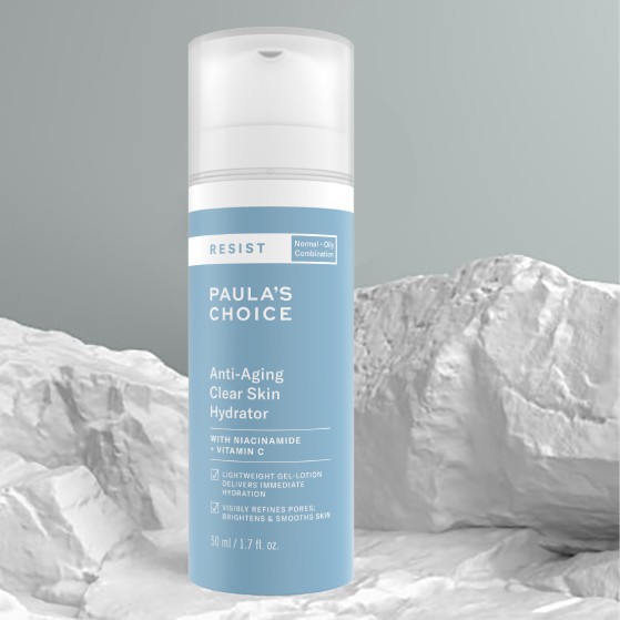 Kem dưỡng ẩm Paulas Choice cho da nhạy và lão hóa - Paula's Choice Resist Anti-Aging Clear Skin Hydrator - Skinfa.