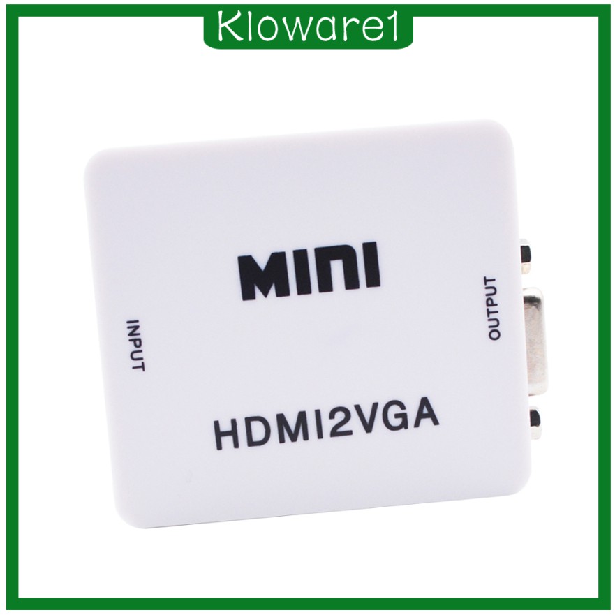 Bộ Chuyển Đổi Hdmi Mạ Vàng Từ Cổng Hdmi Sang Vga Kloware1 | BigBuy360 - bigbuy360.vn