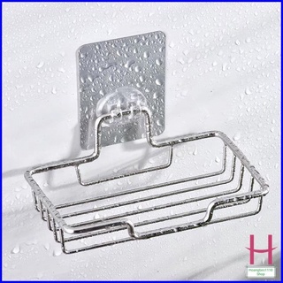 Kệ để xà phòng inox dán tường khay kệ xà phòng nhà tắm inox chịu lực