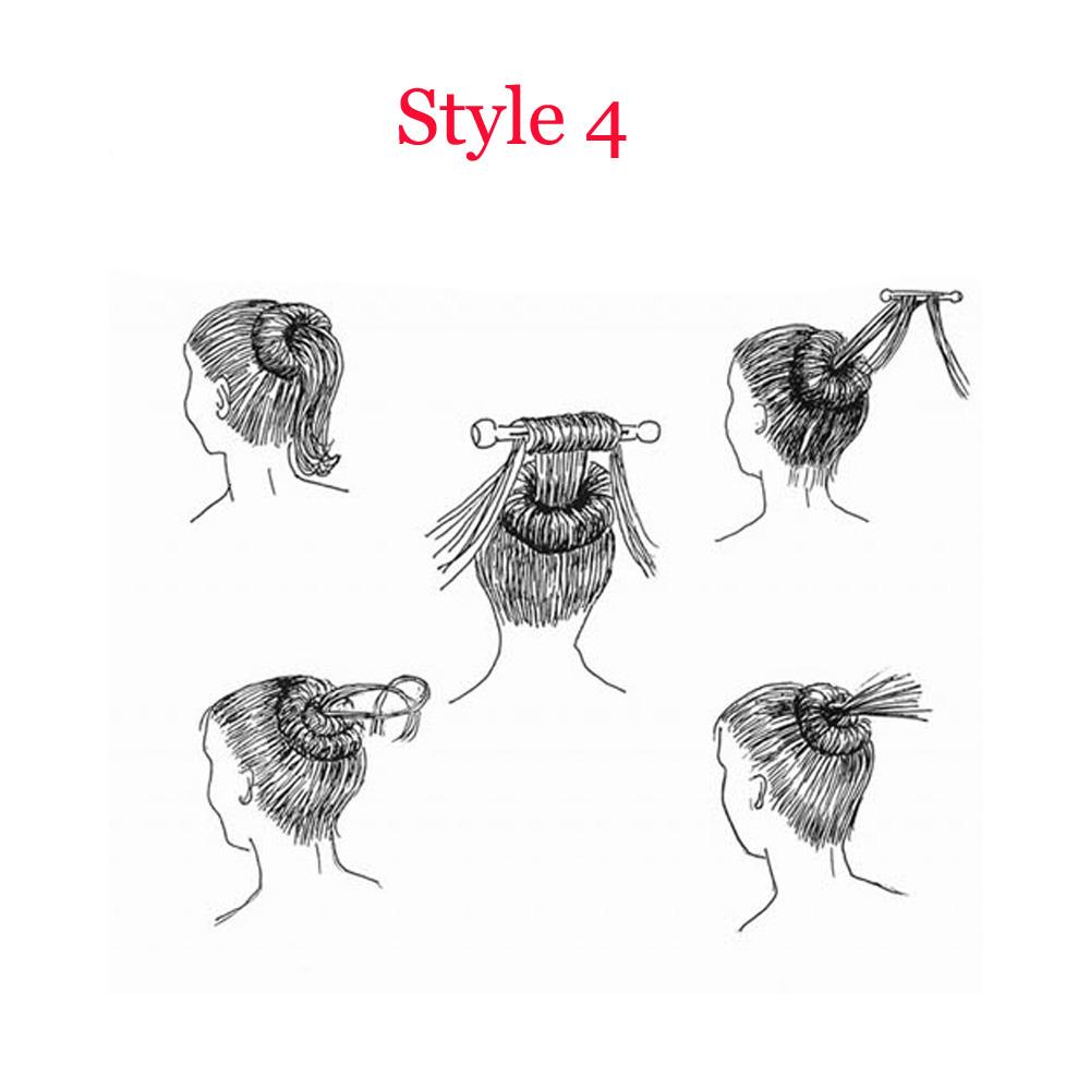 Dụng Cụ Búi Tóc Tự Làm