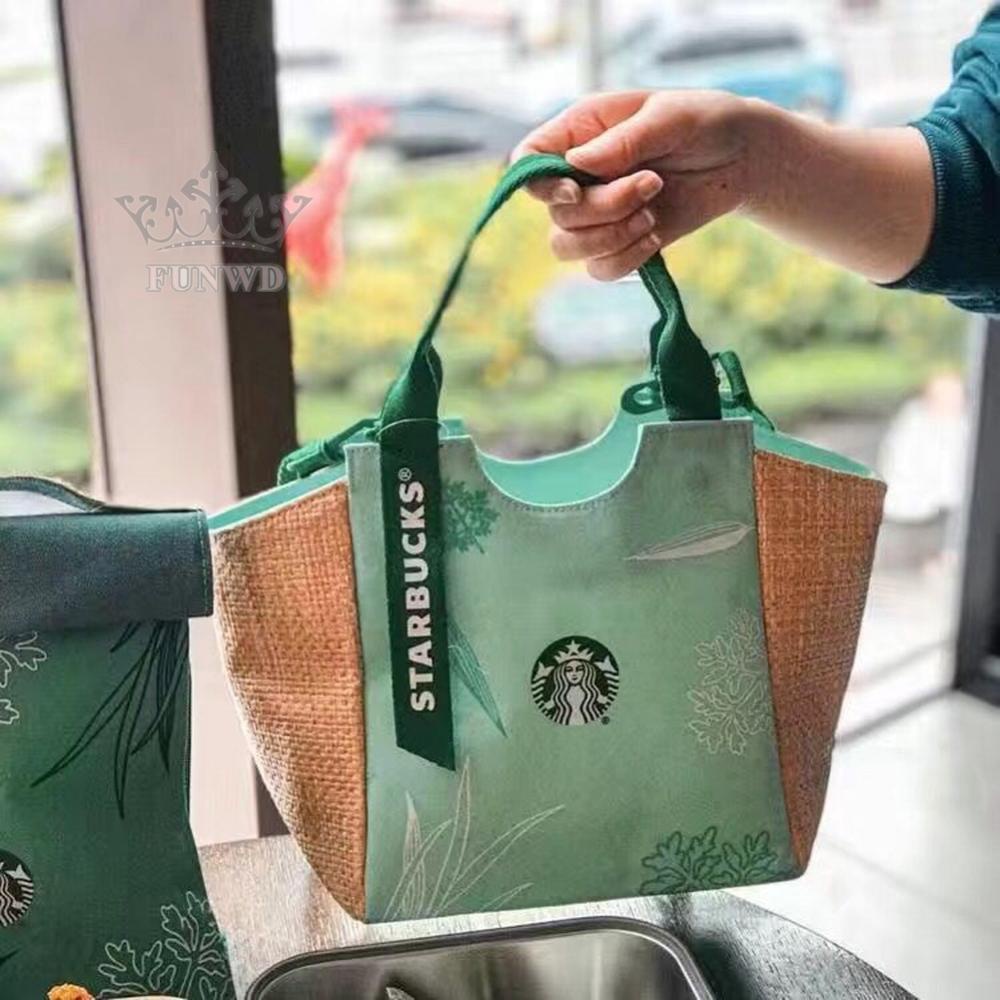 Túi Xách Starbucks Chất Liệu Canvas Siêu Bền