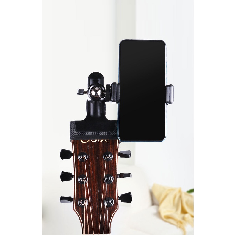 Giá đỡ điện thoại - Kẹp điện thoại quay video chơi đàn guitar góc quay thần thánh TYTYmusic