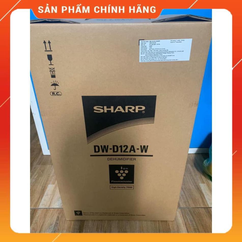 [ELHAT4 giảm 7% tối đa 700K] Máy lọc không khí hút ẩm Sharp DW-D12A-W